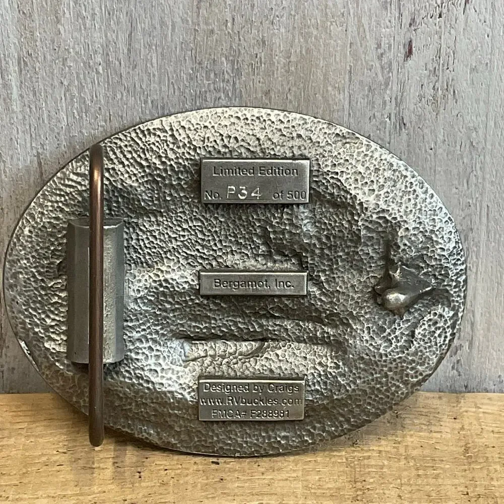 Bergamot Camper‎ Belt Buckle RV Camping Motor Home Limited Edition Outdoors